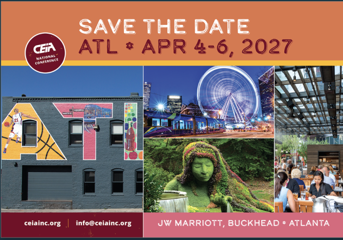 Save the Date image for the 2027 conference
